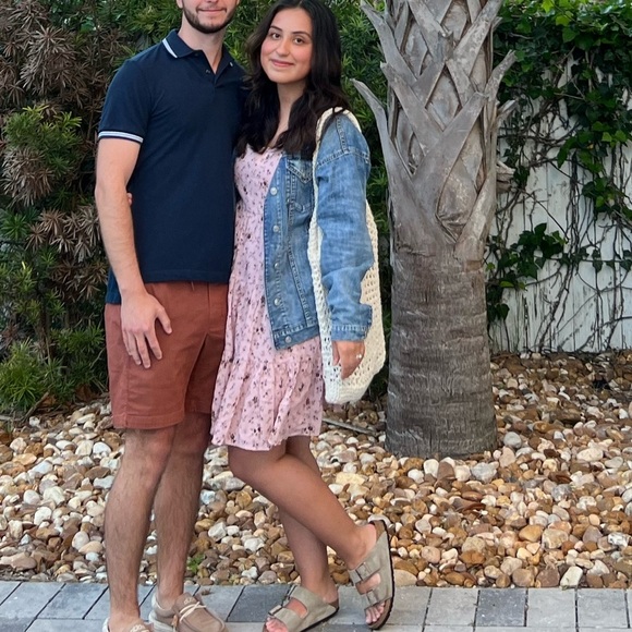 Madewell Lizzie Babydoll Dress in Fresh Sprigs - Picture 4 of 10